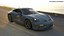 Sport Car Porsche 911 2024 Blue 3D model
