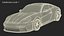 Sport Car Porsche 911 2024 Blue 3D model