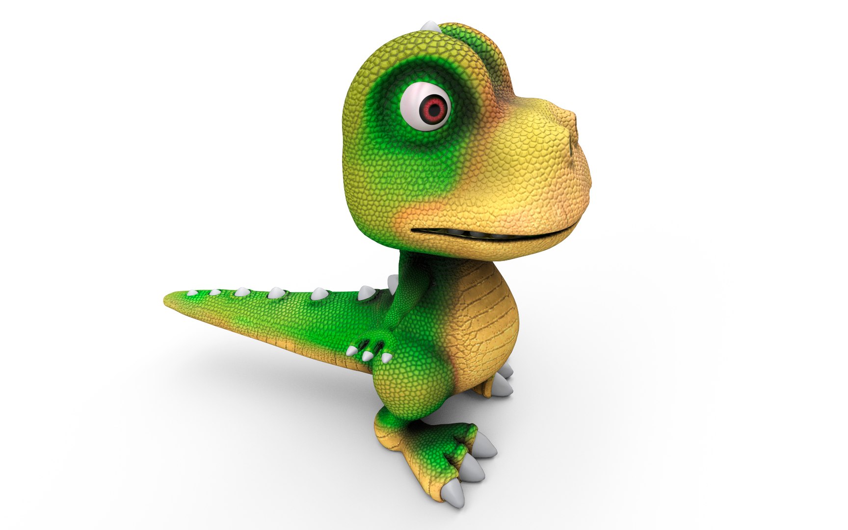 Dinosaur Cartoon 3D - TurboSquid 1192085