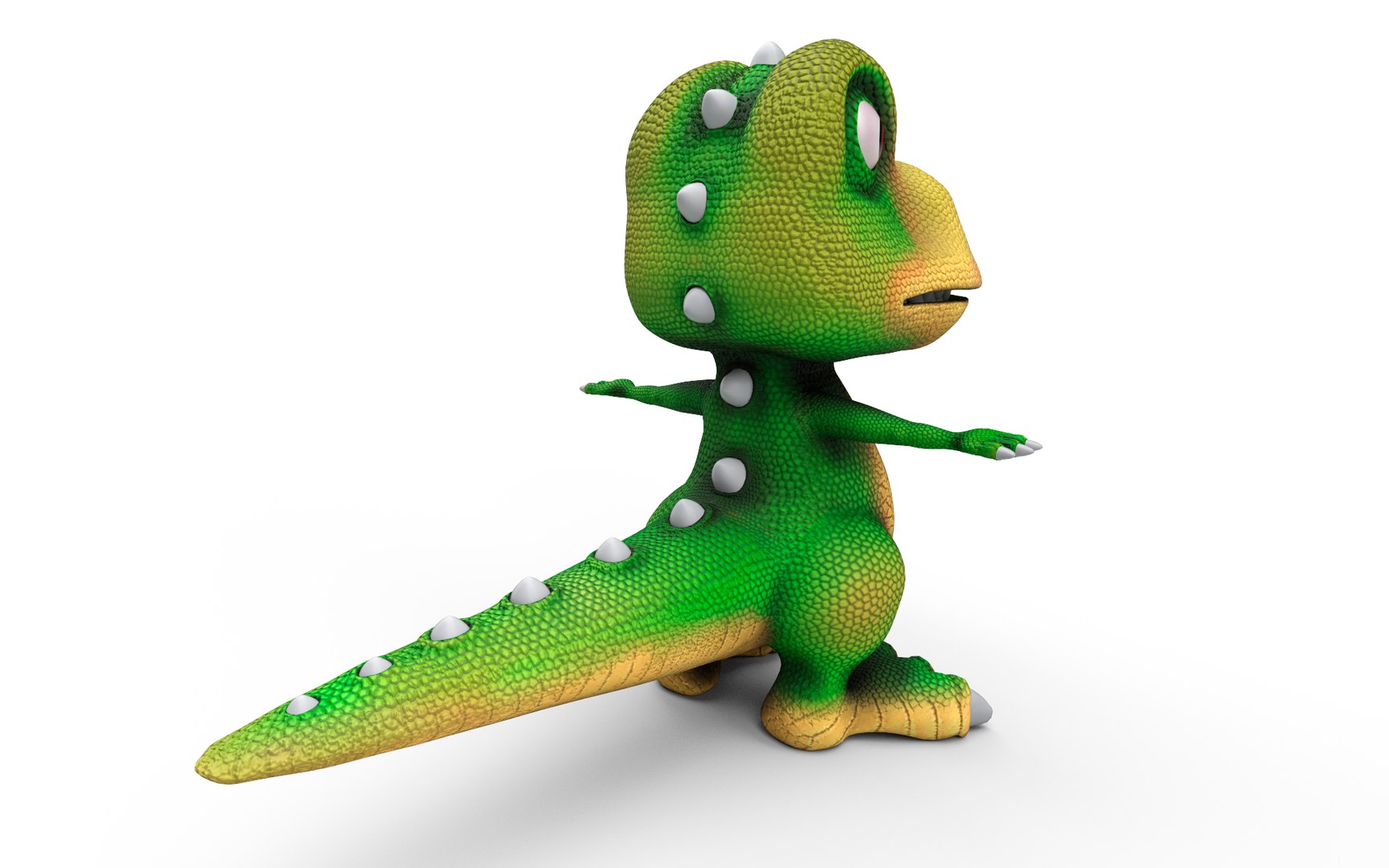 Dinosaur Cartoon 3d - Turbosquid 1192085