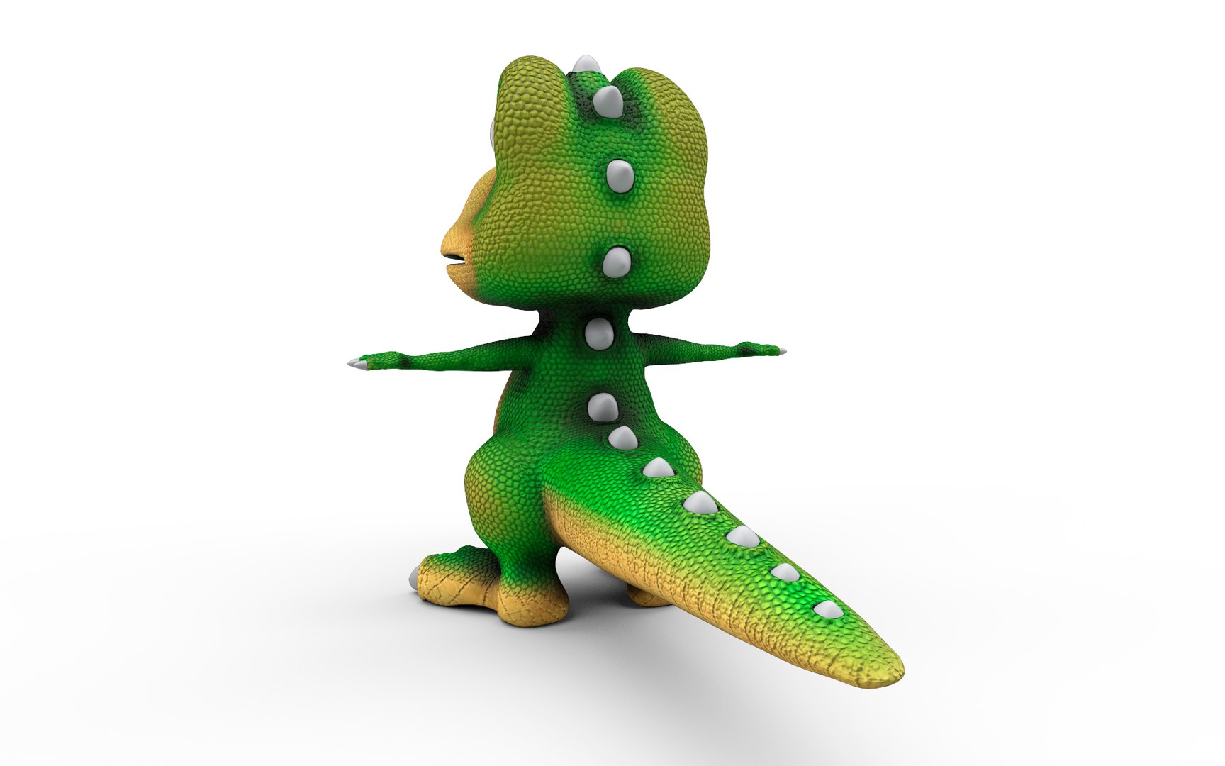 Dinosaur Cartoon 3D - TurboSquid 1192085