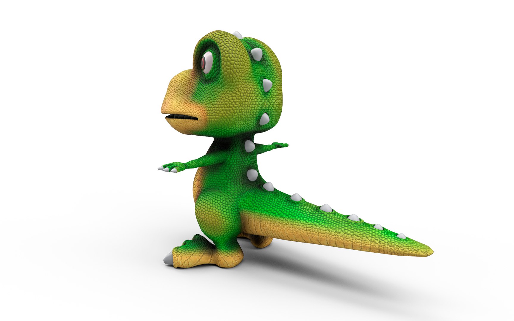 Dinosaur Cartoon 3D - TurboSquid 1192085