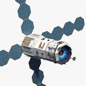 TH Scope 001 - Geography Satellite LEO 3D model