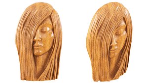 Wall decor female face
