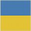 Ukraine Cloth Flag Wall Mount Animated Loop