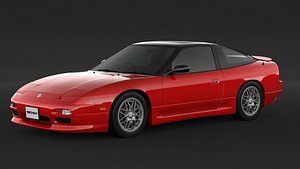 3D nissan s 180sx