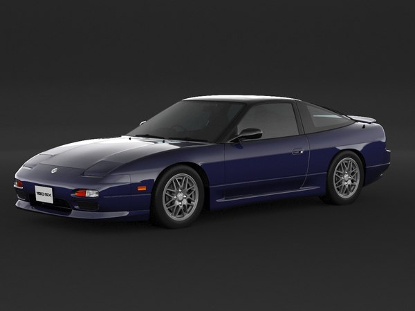 3D nissan s 180sx - TurboSquid 1603472