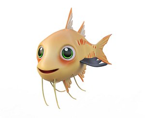 3D fish toon animation