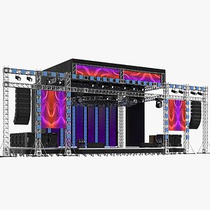 Detailed Concert Stage