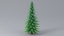 Cartoon Fir Tree 02