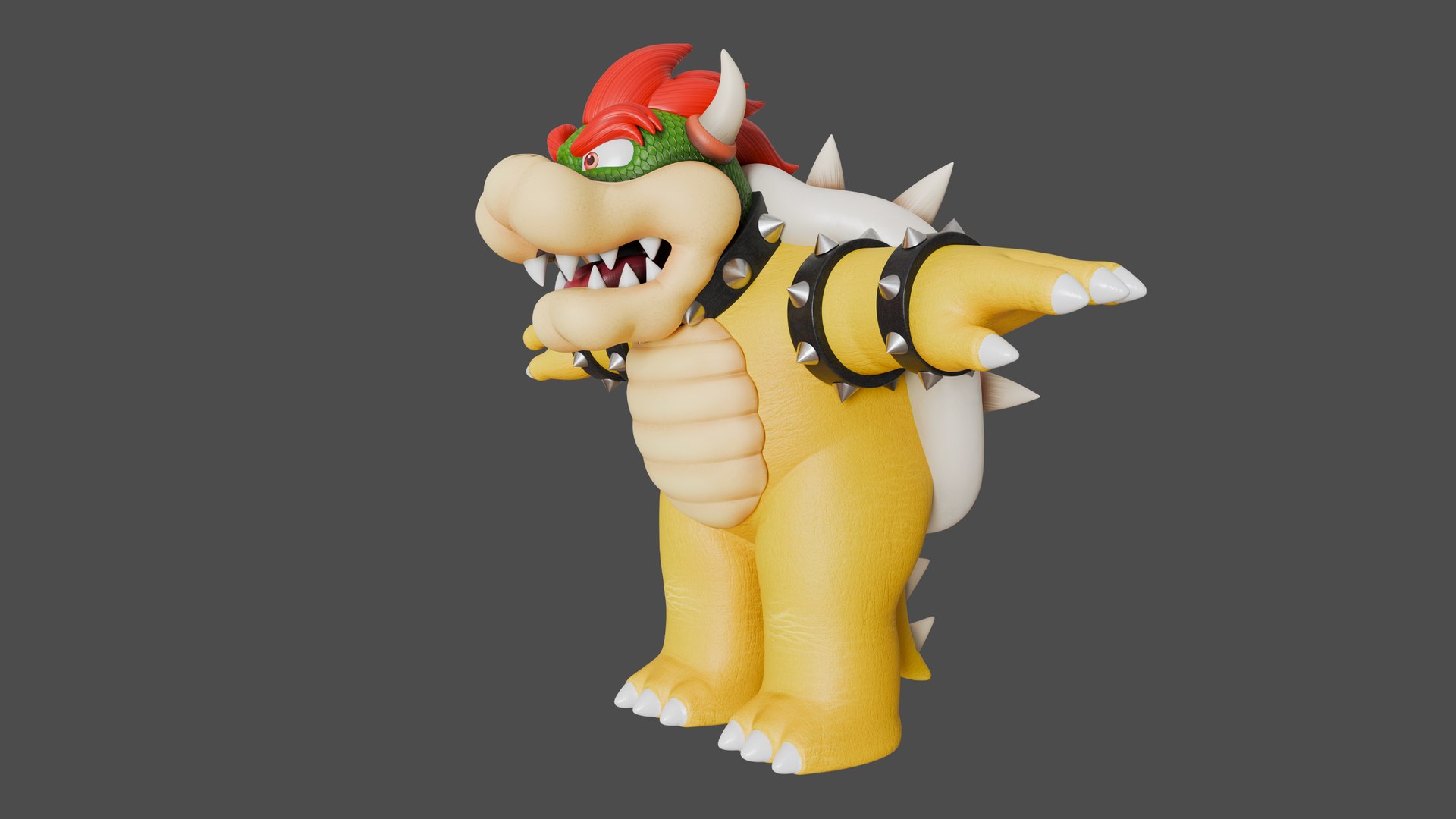 クッパ クッパ キャラクター マリオ 希望の火花3Dモデル