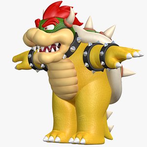 Bowser Jr - Super Mario Assets Modelo 3D - TurboSquid 1602099