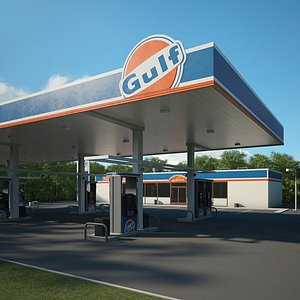 3D gulf gas model