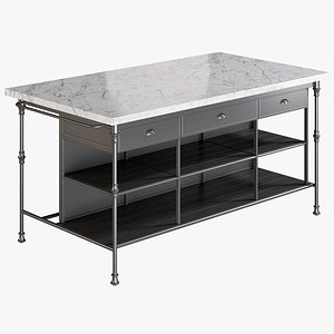 Kitchen Island Black