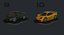 Cartoon car pack Low-poly