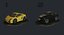 Cartoon car pack Low-poly