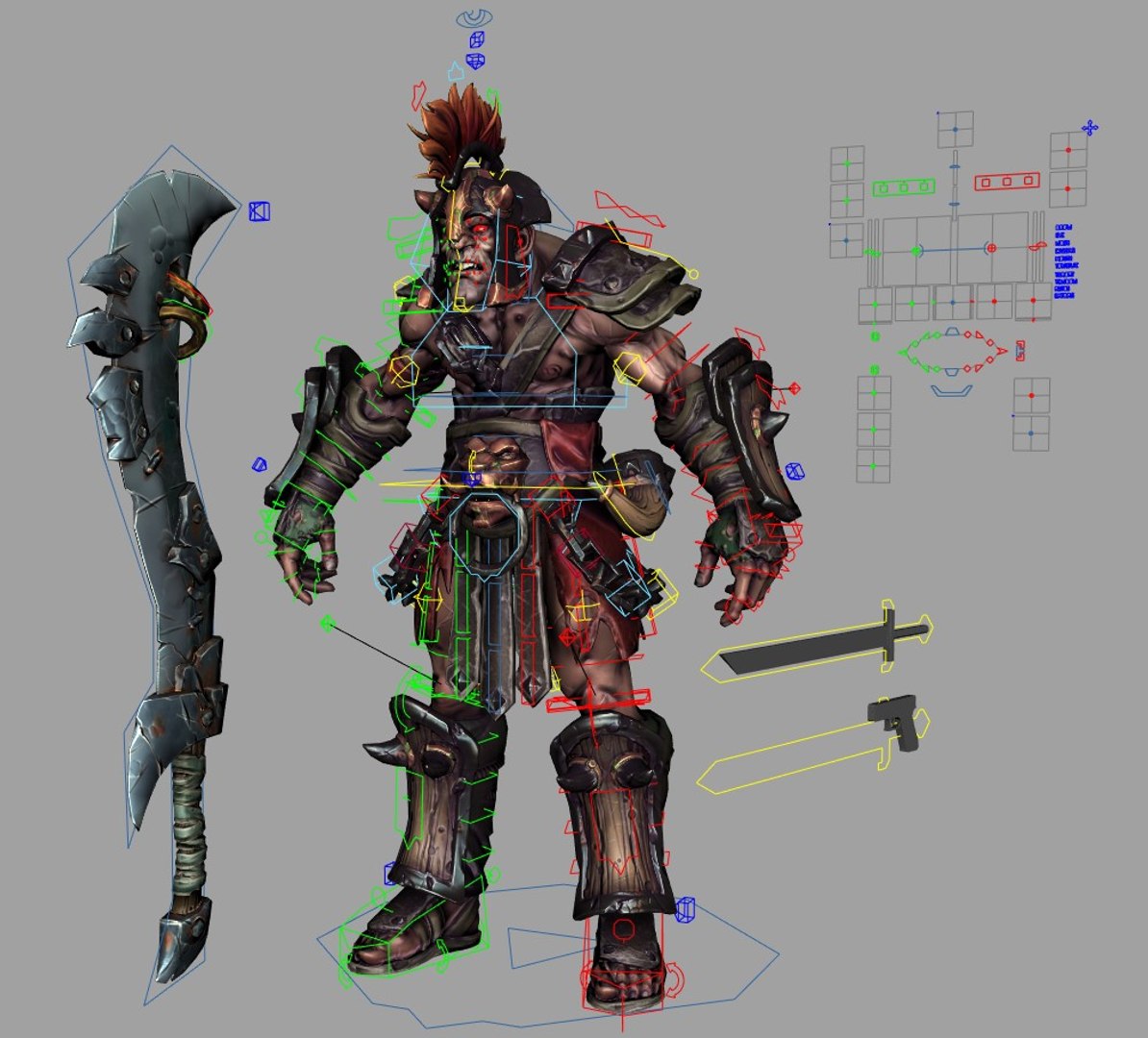 Rig Animation Model TurboSquid 1648413