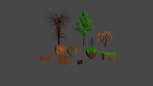 3D model Stylized Nature Pack 3D