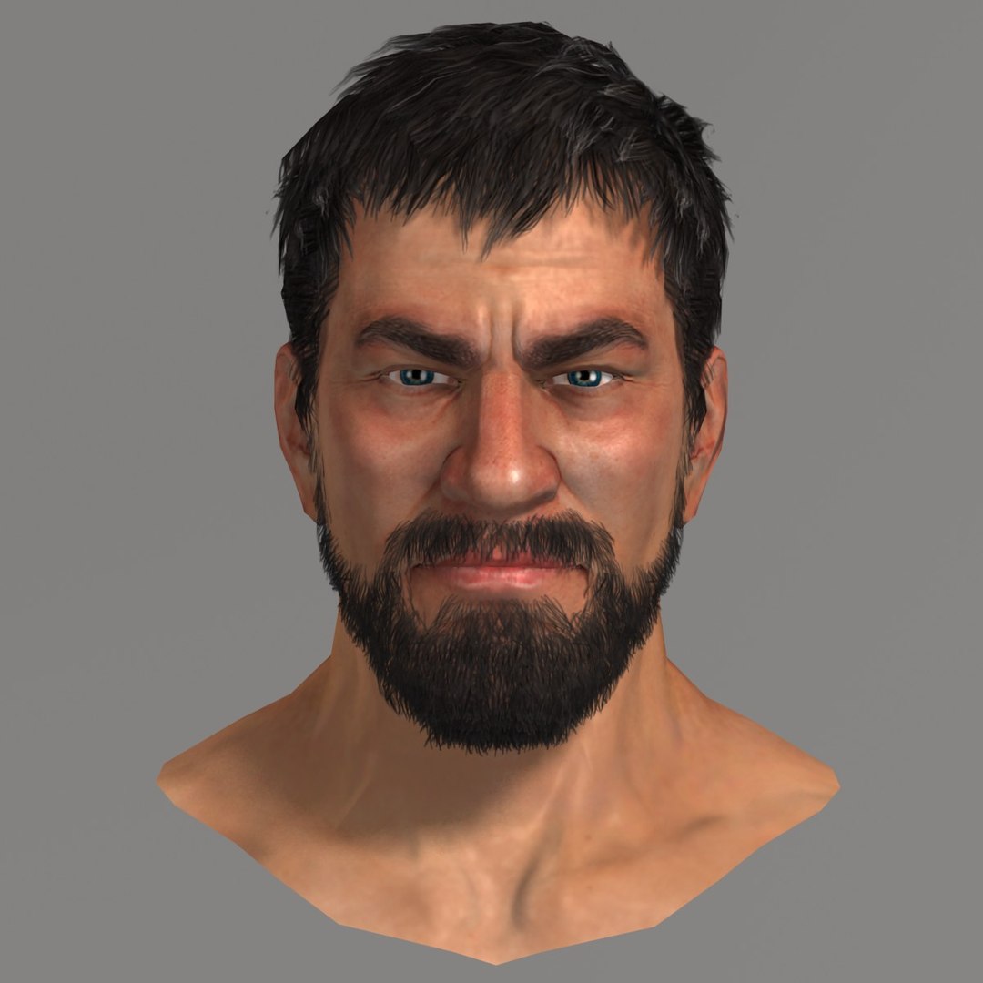 3ds Max Human Head