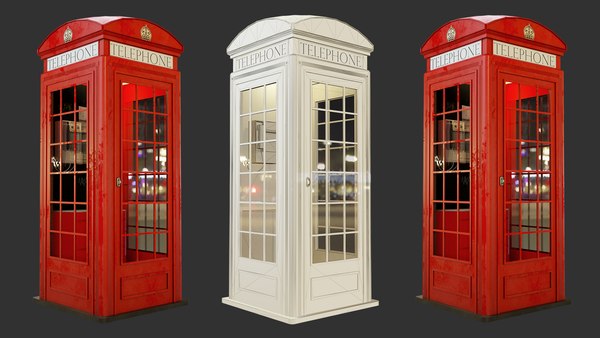 london telephone k2 3D model