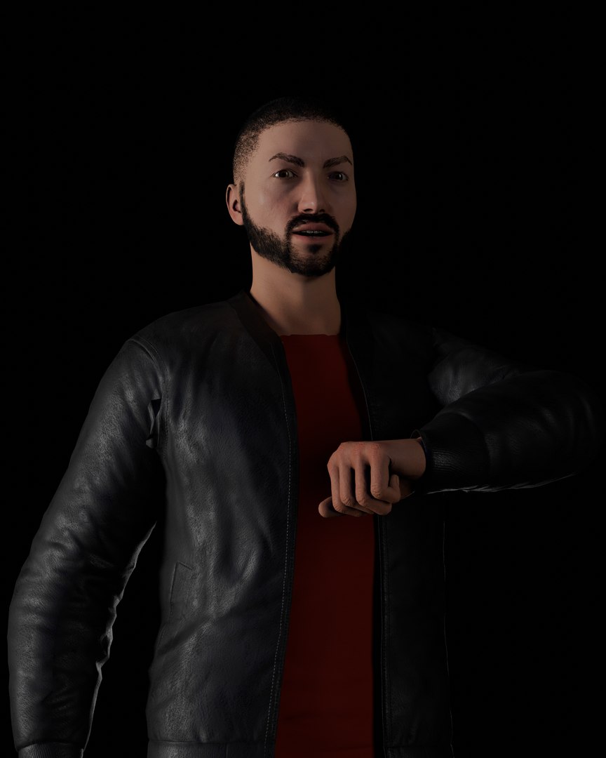 3D Realistic Character BOB 3D Model - TurboSquid 2254680