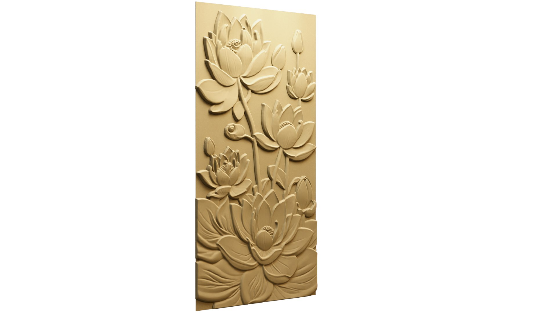 3D Modern Panel Wall Decor Set Wall Relief Mural CNC 152 - TurboSquid ...