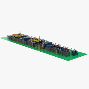 Automatic Crankshaft Processing Line model