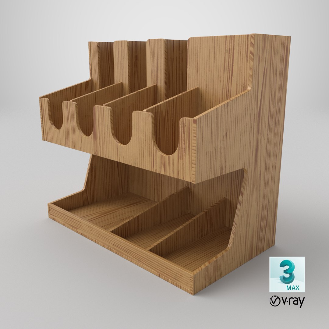 Organizer Dual Level Cup and Condiment Holder Wood 3D model https://p.turbosquid.com/ts-thumb/kH/WLZ0Y4/Bw/stemcell_max_vray_render/png/1766165156/1920x1080/fit_q87/daad7e24a80035aeb84c9600f73a3d9fb75eccb2/stemcell_max_vray_render.jpg
