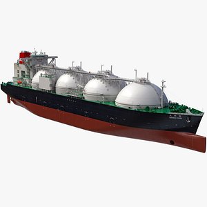 LNG Tanker SOHSHU MARU 3D model