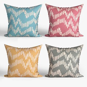 3D decorative pillows set 067