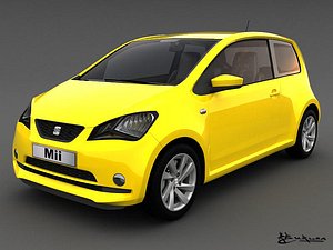 3d model seat mii 2012