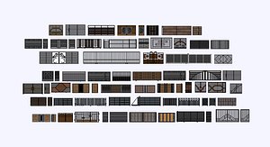 Gate fence door design