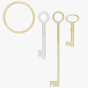 keys ring 3D model