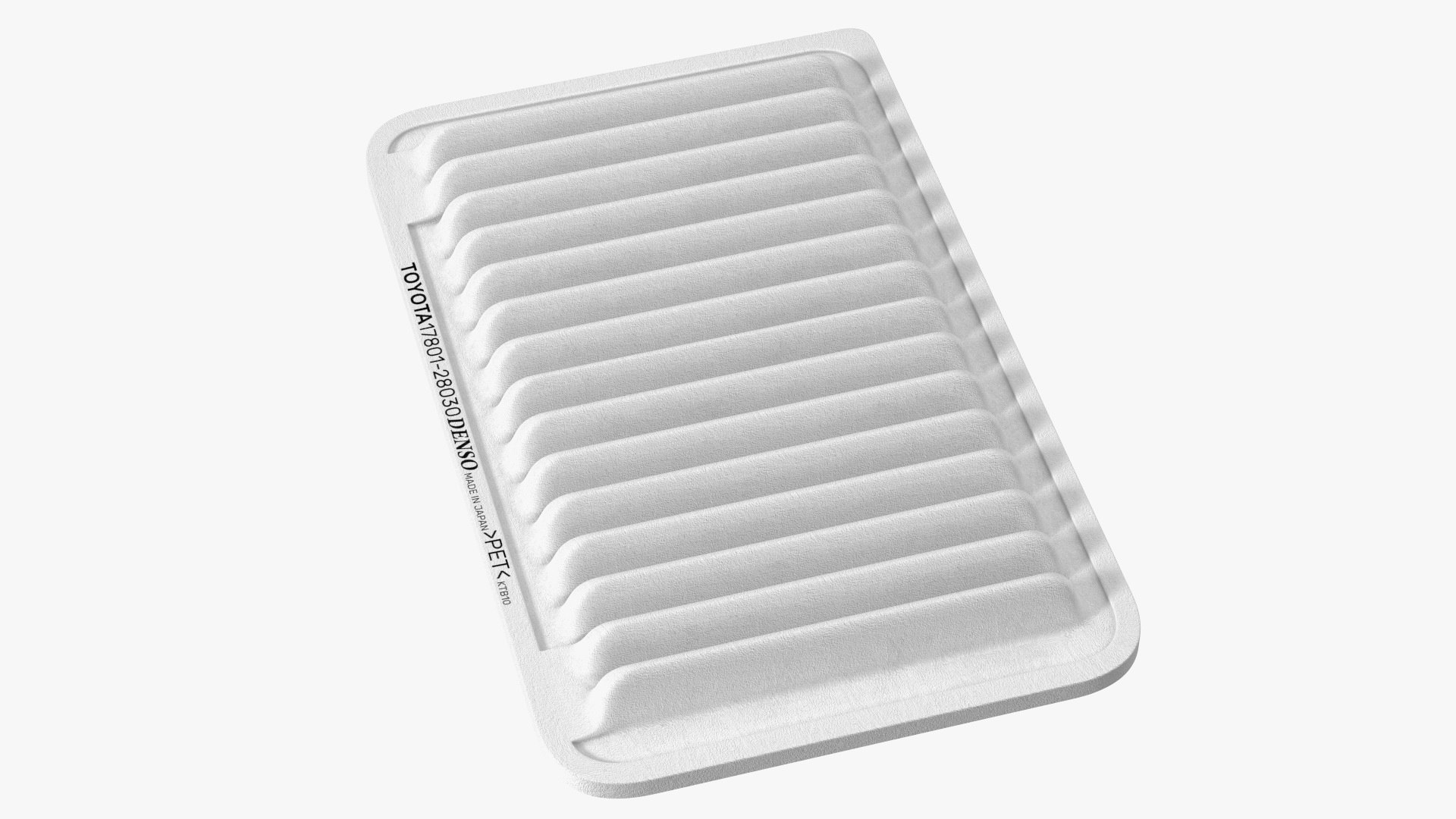 Engine Filter 3D model preview