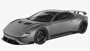 Futuristic Car Concept 2 3D