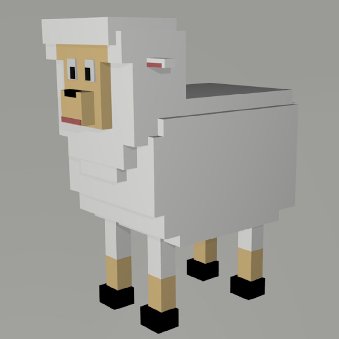 sheep voxel 3D model https://p.turbosquid.com/ts-thumb/kH/vbfPq3/Yh4JLPti/sheeprenderedphotoside/png/1593784625/1920x1080/fit_q87/ec9a21d9c39a552b22f8e2eda5931b42393e61c8/sheeprenderedphotoside.jpg