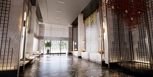 Office lobby -A1 3D