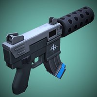 Stylized Tec 1 Low Poly
