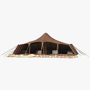 Traditional Bedouin Tent model