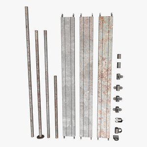 scaffolding kit building obj