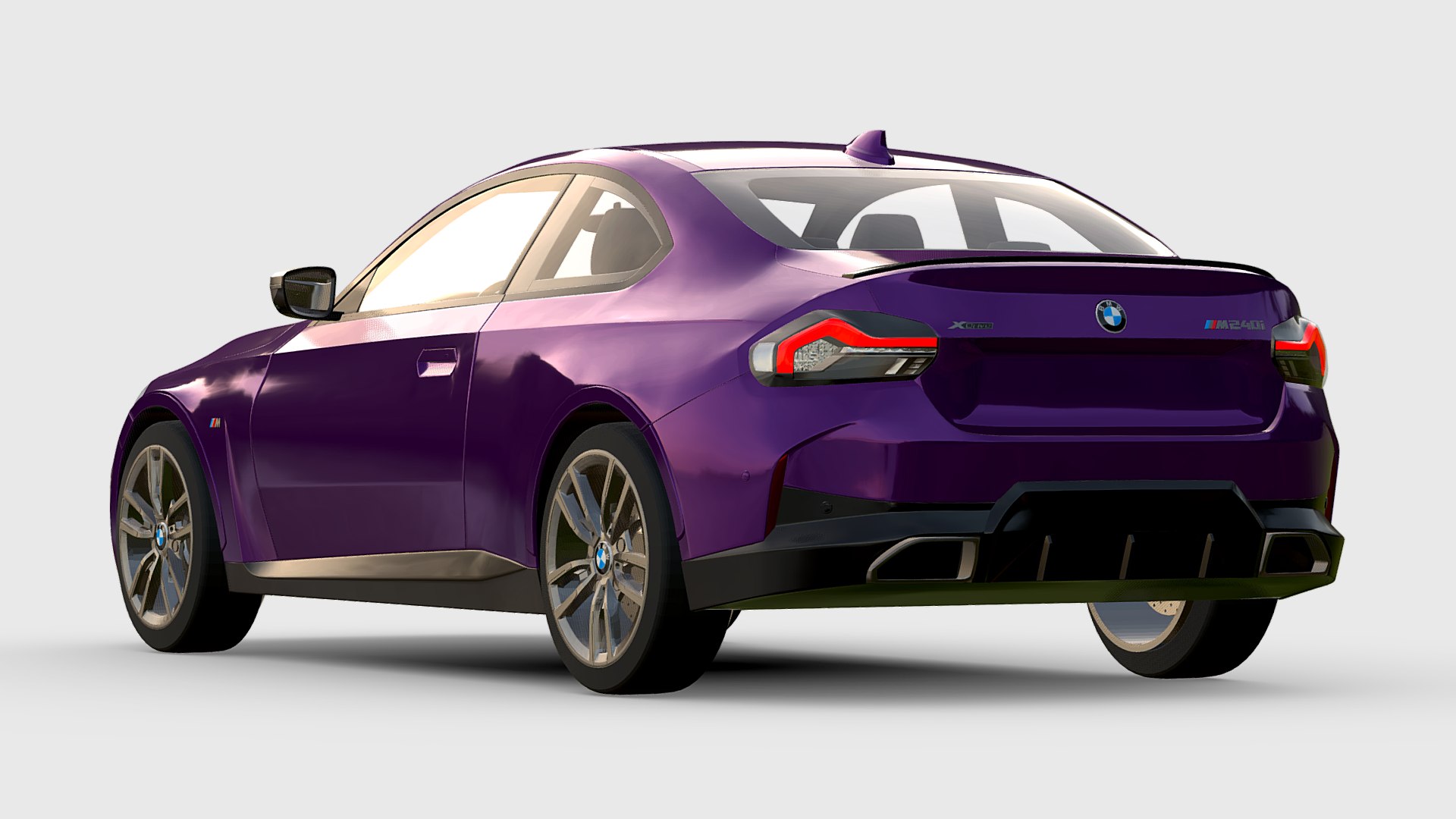 BMW M240i 3D Model - TurboSquid 2281466