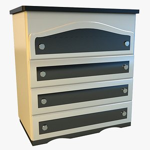 Commode black and white