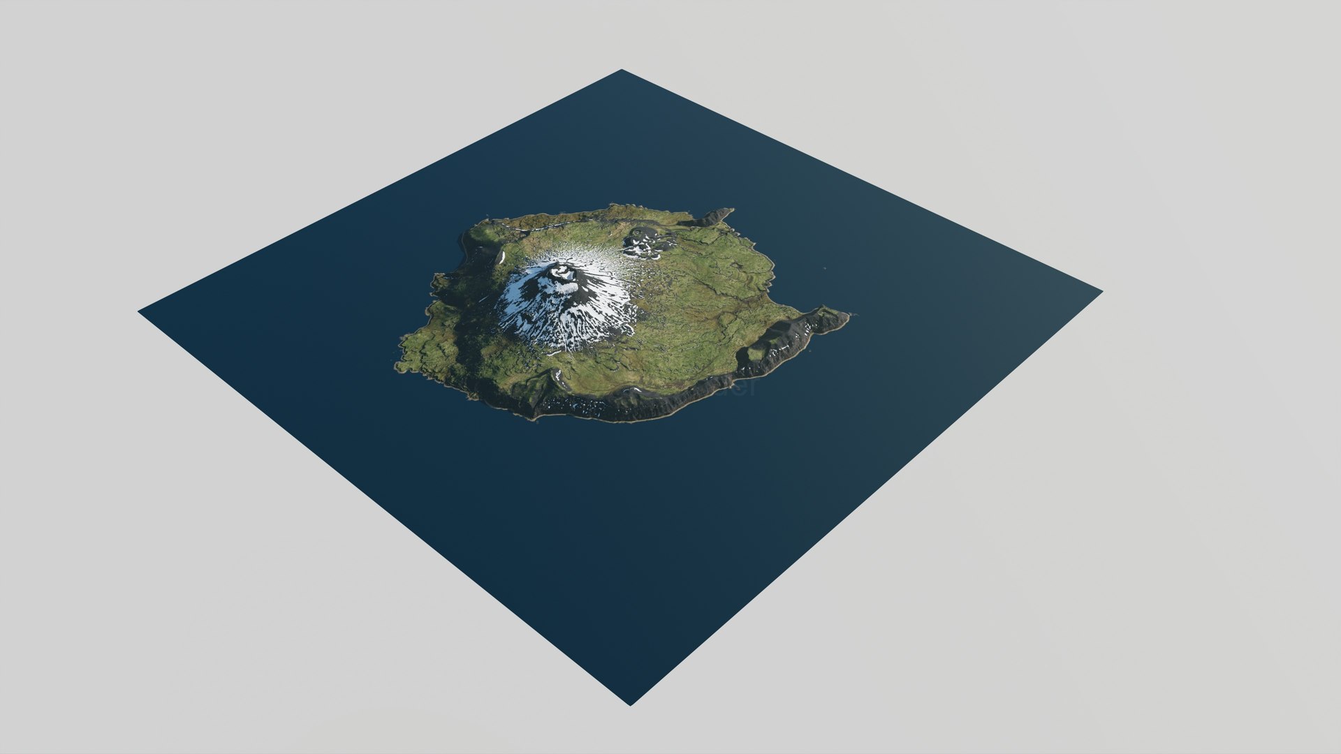 Snowy island volcano PBR landscape model https://p.turbosquid.com/ts-thumb/kI/6HUTMY/Fh/15_wm/jpg/1758102568/1920x1080/fit_q87/eb18bfd5da22840429f109a6c5be518df6fd34c3/15_wm.jpg