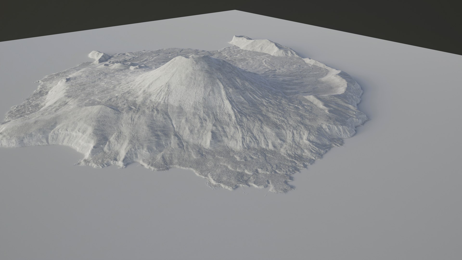 Snowy island volcano PBR landscape model https://p.turbosquid.com/ts-thumb/kI/6HUTMY/Ii/x6/jpg/1758102573/1920x1080/fit_q87/a03dd337c85eb1c7fdbd311cc962b2a7ff271317/x6.jpg