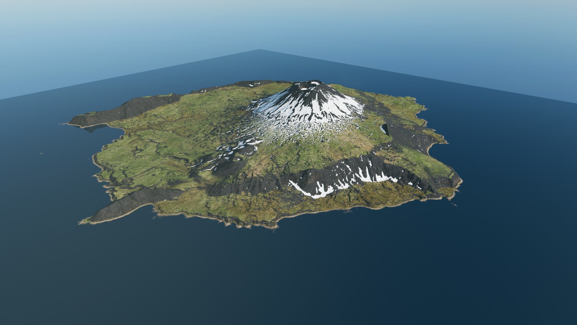 Snowy island volcano PBR landscape model https://p.turbosquid.com/ts-thumb/kI/6HUTMY/VE/2_wm/jpg/1758102564/1920x1080/fit_q87/3e94d710588990caaa10c2a808bdb9c9f1c6ebf7/2_wm.jpg
