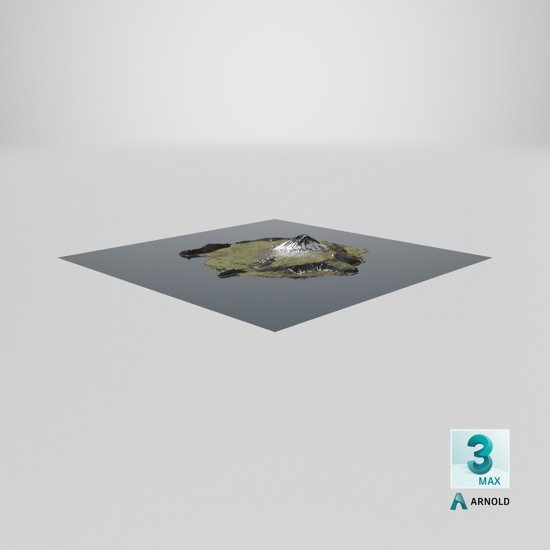 Snowy island volcano PBR landscape model https://p.turbosquid.com/ts-thumb/kI/6HUTMY/kc/stemcell_max_arnold_render/png/1778531887/1920x1080/fit_q87/b4cca5cd4b4c333345fad2811c0bdf9e853c03e3/stemcell_max_arnold_render.jpg