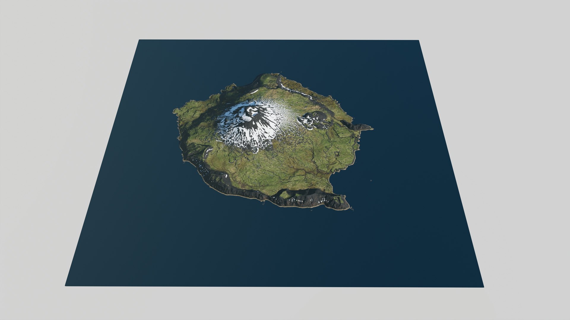 Snowy island volcano PBR landscape model https://p.turbosquid.com/ts-thumb/kI/6HUTMY/tQ/14_wm/jpg/1758102567/1920x1080/fit_q87/07cd23a4bd009dccf53e618d3420fc90888a8e70/14_wm.jpg