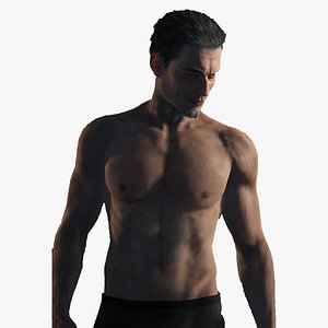 Realistic Male Fully Rigged