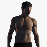 Realistic Male Fully Rigged