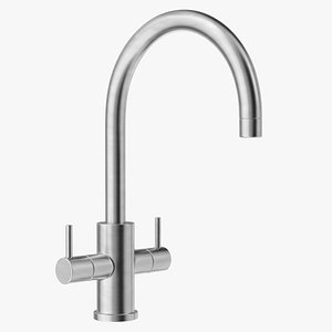 Monobloc Dual Lever Kitchen Mixer Tap